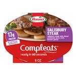 Hormel Compleats Salisbury Steak with Sliced Potatoes & Gravy, 9-Ounce Microwavable Bowls (Pack of 6) by Hormel