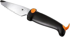 Kuhn Rikon Children's Blade KinderKItchen Dog Knife, Serrated, 6", Black