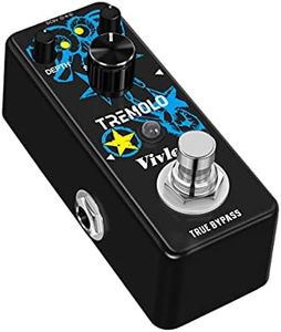 Vivlex Vibe Vibrato Tremolo Pedal Classic Optical Mini Analog Trelicopter Guitar Effects Pedal for Electric Guitar True Bypass Stompbox