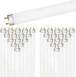 LUXRITE 30-Pack F32T8/841 32W 48 Inch T8 Fluorescent Tube Light Bulb, 4100K Cool White, 2800 Lumens, G13 Medium Bi-Pin Base, LR20732