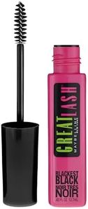 Maybelline New York Great Lash Volumizing Mascara - Blackest Black