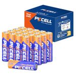 PKCELL AA Batteries LR6 Battery,20-Count 1.5 V High Performance Disposable Alkaline AA Battery for Kids Dance Mat Yoy,Keyboards Remote Controls