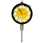 Asimeto 7402261 1" 0-100 AGD2 Dial Indicator| Stem Diameter: 3/8", Range Per Revolution: 0.1", Dial Graduation: 0.001", Dial Diameter: 2-1/4", Accuracy: ±0.002", Thread: 4-48", Dial Face: 1.61"/42mm