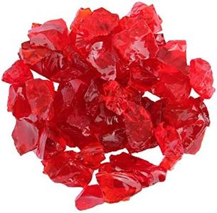 AZ Patio Heaters Fire Pit Fire Glass in Red, 10 Pounds