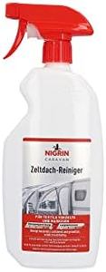 NIGRIN CARAVAN Tent Roof Cleaner for Awnings and Textile Awnings, Cleans Gently and Thoroughly, Removes Stubborn Stains, Reduces New Soiling, Refreshes Colour, 0.75 L