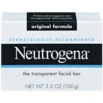 Neutrogena Transparent Scented Facial Soap, Original Formula Soap - 3.5 Oz ( Pack of 8 )