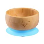 PURELY MAMA - Bamboo Suction Bowl for Toddler and Kids Led Weaning, BPA Free, Plastic Free, Organic and Eco Friendly.