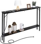 SAUCE ZHAN Sofa Table with Outlet a