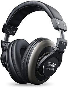 Teufel Massive Casque Audio HiFi Circum-aural Filaire Haut de Gamme aux Basses puissantes, Noir