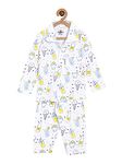 The Mom Store Kids Pajama Set | Cotton Nightwear/Night Suit/Sleepwear for Baby | My Smoothie | 6-12 Months