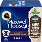 Maxwell House Dark Roast Coffee 100% Compostable K Cup Pods, 292g