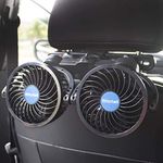 Car Fan For Back Seat With Remote