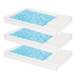 PetSafe ScoopFree Self-Cleaning Cat Litter Box Tray Refills with Premium Blue Non Clumping Crystal Litter, 3-Pack