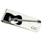 Guitar Money Clip Personalized Gift