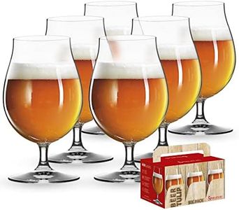 Spiegelau Verre à bière Night Man, Artisanal, en Cristal, Cristal, Transparent, 28.1x19x16.5 cm