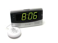 Sonic Alert SB300SS Sonic Boom Loud Vibrating Alarm Clock with Large Display