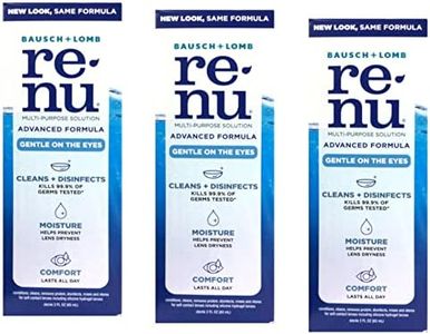 Renu Multi-Purpose Contact Lens Solution Travel Size,2 Fl Oz (Pack of 3)