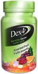 Dex4 Glucose Tablets, 50 Count Bottle, Assorted Fruit, Each Tablet Contains 4g of Carbs