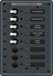 Blue Sea Systems 8023, Traditional Metal Panel-8 Positions