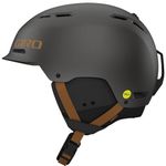 Giro Trig MIPS Snow Helmet - Metallic Coal/Tan - Large 59-62.5CM