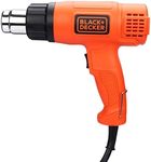 BLACK+DECKER KX1800 1800-Watt Dual Temperature Heat Gun (Orange and Black)