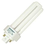 SYLVANIA (10 Pack) 20885 CF32DT/E/IN/835/ECO 32-Watt 3500K 4-Pin Triple Tube Compact Fluorescent Lamp, White