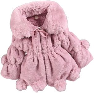 Kids Girls Winter Warm Coats Jacket Clothes Outwear Overcoat Ear Hooded Faux Fur Thicken Fleece Toddler Girls Winter Warm Coats Ear Hooded Faux Fur Fleece Jacket