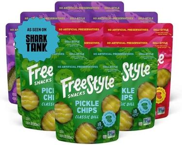 Freestyle Snacks Pickle Variety Snack Packs - 3 Flavors of All Natural, Fresh-Packed Deli-Style Pickles - Non-GMO, Kosher, Gluten-Free, Low Calorie Snacks - 3.5 Ounce (12 Pack)
