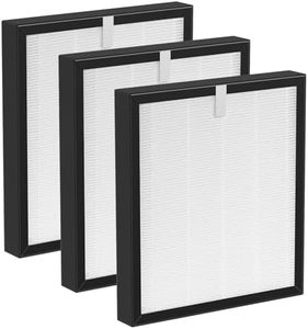 LINNIW TZ-K2 Replacement Filter Compatible with ToLife Air Purifier TZ-K2, 3-in-1 High-Efficiency Activated Carbon and Pre-Filter, TZ-K2-A Replacement Filters, 3 Pack