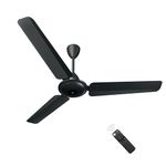 atomberg Ameza 1200mm BLDC Ceiling Fan with Remote Control | BEE 5 star Rated Energy Efficient Ceiling Fan | High Air Delivery | 1+1 Year Warranty (Gloss Black)