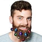 THE TWIDDLERS - 24 Christmas Hair Beard Tree Baubles - Xmas Party Funny Novelty Decoration Secret Santa Gift for Men, Fancy Dress Accessories & Clip-in Decorations
