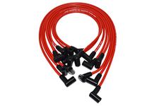 A-Team Performance - Silicone Spark Plug Wires Set - Compatible with SBC Small Block Chevy Chevrolet GMC Over The Valve Cover Wires 283 305 307 327 350 400 Red 8.0mm