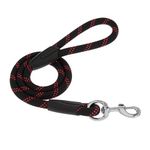 amazon basics Extra Thick Premium Nylon Rope Leash with Strong Hook Training and Walking Dog Leash 6 Feet,L-183 Cm