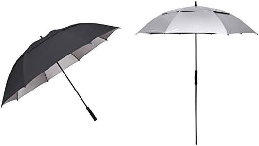 G4Free 68 Inch Golf Umbrella and 68 Inch UV Golf/Beach Umbrella Double Canopy