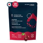 Ö Hydration, Vitamin-Rich Water Enhancer Powder Mix - Cherry Flavor - 25 servings - All-Natural, Sugar-Free, Source of Vitamin C, E, B6, B12