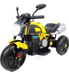 SKYA STAR 3 Wheel Indian Bike Rechargeable Battery Operated Ride On Bike for Kids,1 to 6 Years, Yellow