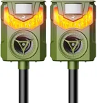 2 Pack of X-PEST Solar-Powered Ultr