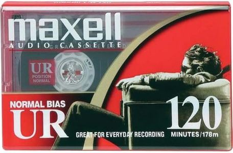 MAXELL UR120 Blank Audio Cassette Tape (2 pack)