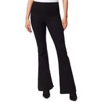 Jessica Simpson Women's Pull on Flare Jean, Black, 18 Plus