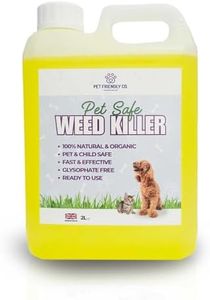 Pet Friendly Weedkiller - Pet Safe & Child Safe Natural Strong Weed Killer - Completely Organic - 2L Fast Acting - Pet Friendly Co.