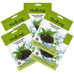 Masking Beauty Skin Hydrating, Skin Lightening, Skin Nourishing, Calming, Fairness, Natural Serum Facial Sheet Mask (Green Tea) Suitable for Women & Men Lyocell Mask Sheet Pack of 05