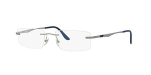 Ray-Ban Men Clear Lens Rectangle Frames - 0RX6266I