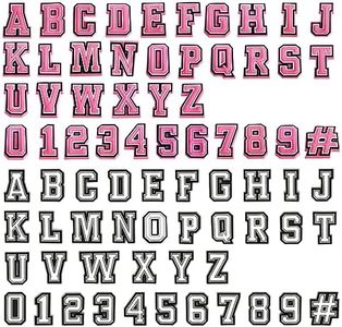 SKHAOVS 74 pezzi Set di Ciondoli per Scarpe Charms per Scarpe Lettera A-Z Charms per Scarpe Numero 0-9 Simpatico Ciondolo per Scarpe Charms per Scarpe Zoccolo per Bambino Adulto (Bianco Rosa)