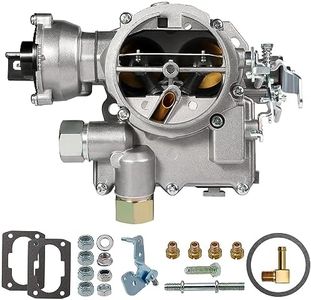 Marine Carburetor for Mercruiser 2 Barrel Carburetor for Rochester Mercarb 3.0L 2.5L 4 CYL Engine with Electric Choke Jets Gaskets & Short & Long Linkage, OEM #3310-864940A01, 8M0045397