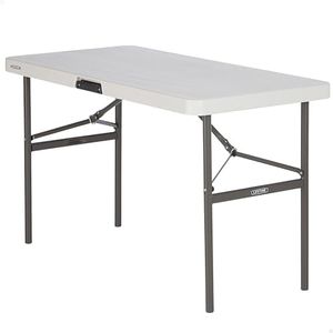 Lifetime Table Pliante rectangulaire Beige 122cm ref 4446