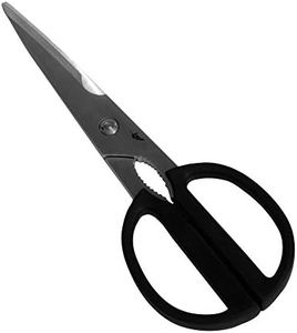 Michel Bras BK-0203 Kitchen Shears, Medium, Black