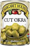 Margaret Holmes Cut Okra (Pack of 3) 14.5 oz Cans