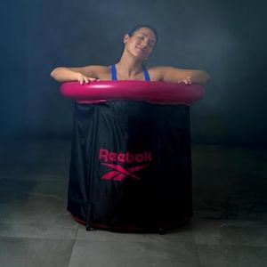 Reebok - Cold Plunge Tub, Spacious & Comfortable, Quick & Easy Setup, Pink