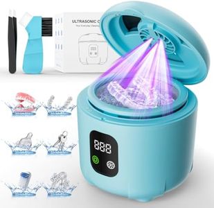Newelkin Retainer Cleaner Machine 5Mode Ultrasonic Denture Cleaner