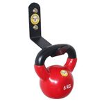 Protoner Kettle bell Storage Wall Mount, 100+lbs (45 kg) Capacity, Home Gym Storage Rack, Hang Any Size Kettlebell, Hardware Included